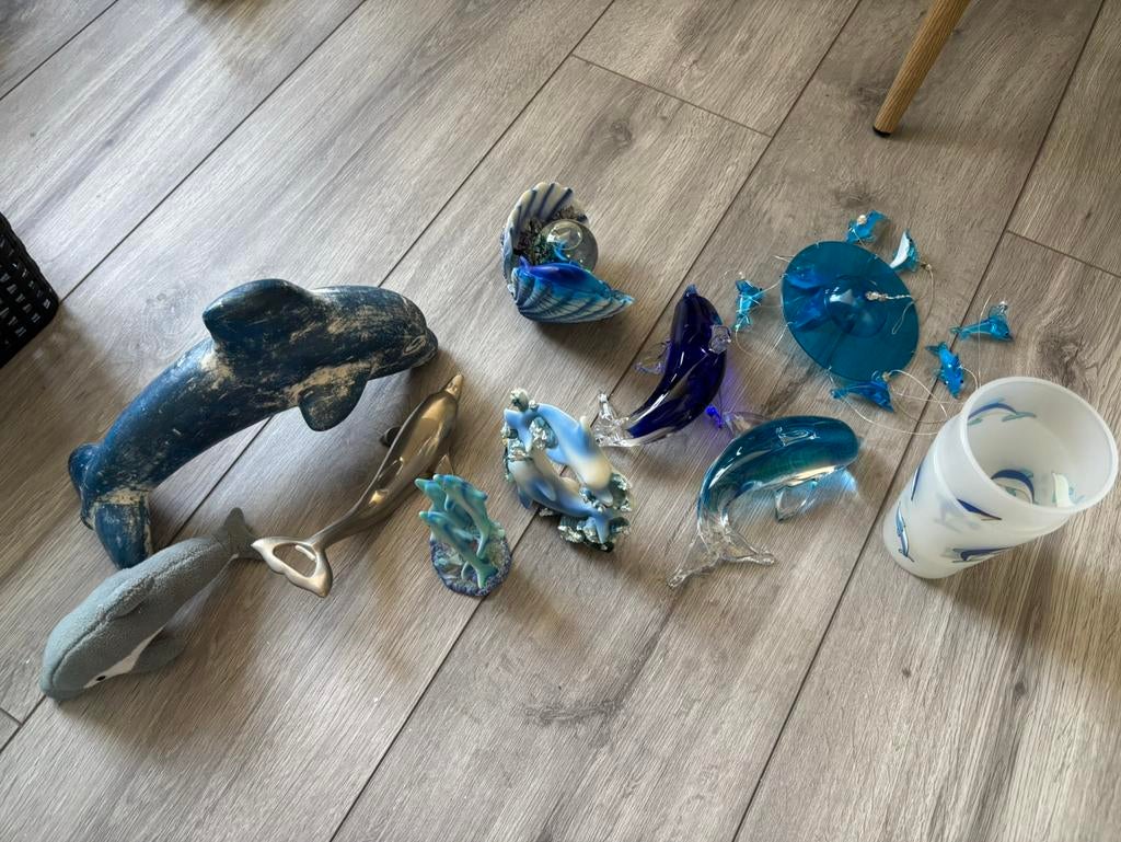 Dolfijnen verzameling- gratis af te halen, Hobby en Vrije tijd, Feestartikelen, Ophalen, Zo goed als nieuw, Versiering, Verjaardag