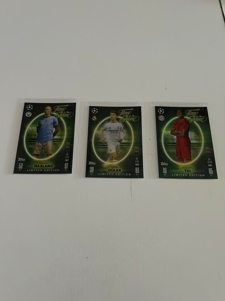 Topps Match Attax Champions League Limited Edition Kaarten, Ophalen of Verzenden, Zo goed als nieuw, Buitenlandse clubs, Spelerskaart
