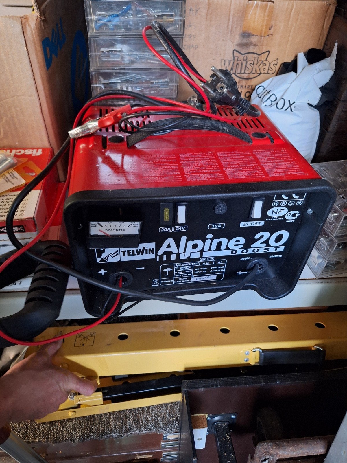 Telwin Alpine 20 Boost Acculader - Zo goed als nieuw, Gebruikt, Universele onderdelen