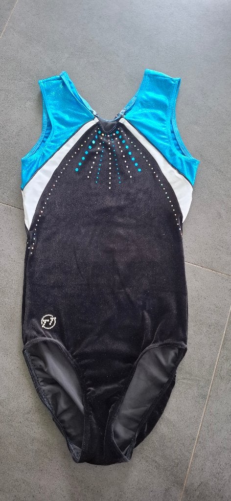 TURNPAKJE MAAT S. TURNKLEDING. TURNEN. TT GYMNASTIEK., Zwart, Maat 36 t/m 42, Ophalen of Verzenden, Zo goed als nieuw