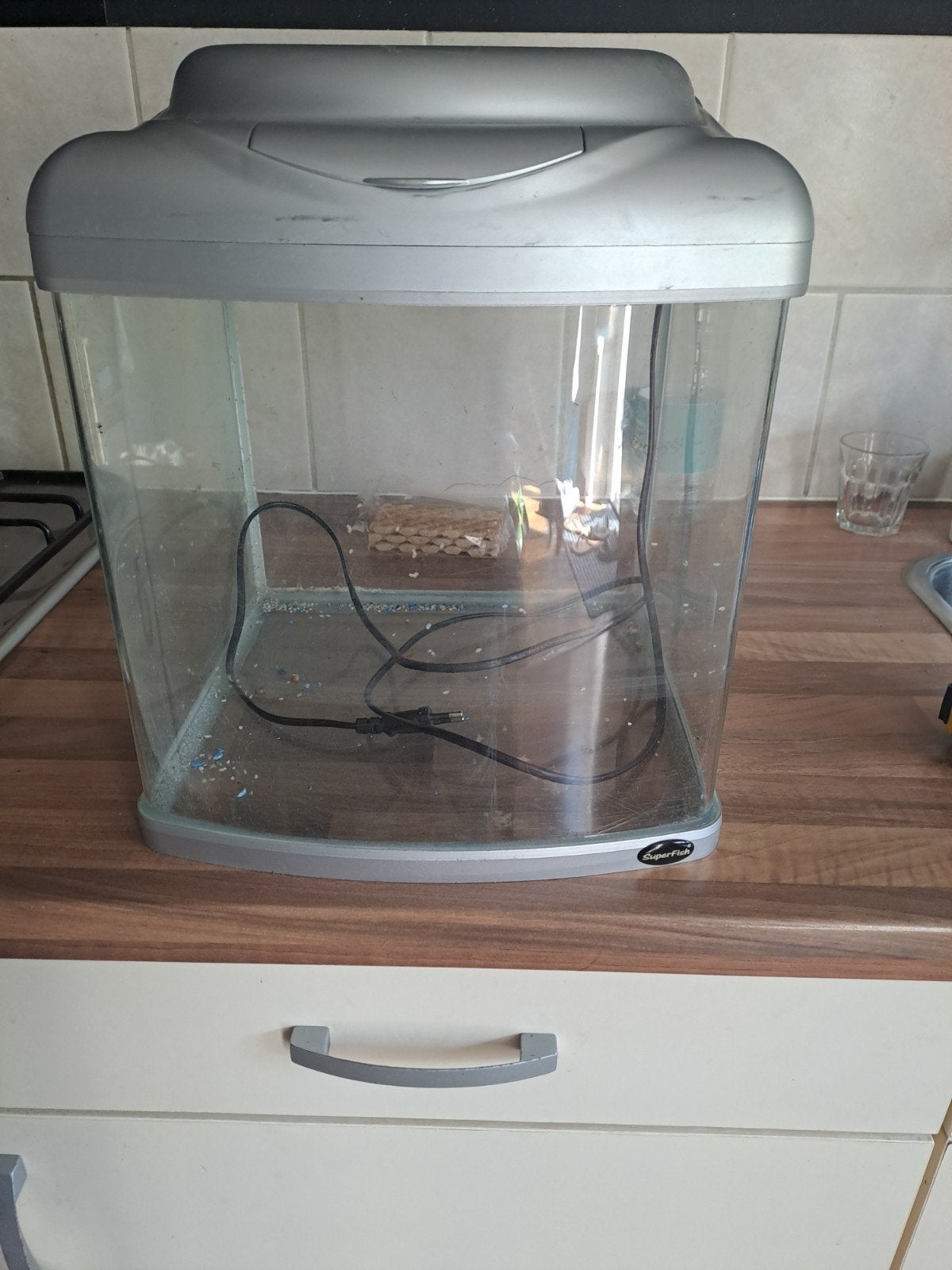 Superfish aquarium, Dieren en Toebehoren, Vissen | Aquaria en Toebehoren, Ophalen, Leeg aquarium
