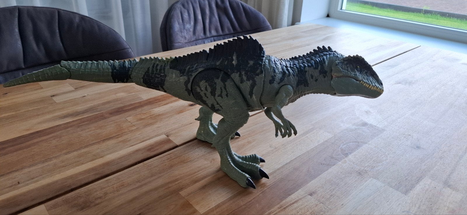 Jurassic World Giganotosaurus dinosaurus figuur, Kinderen en Baby's, Ophalen, Zo goed als nieuw