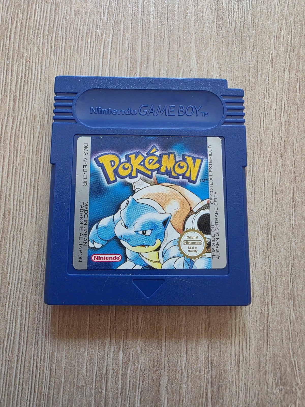 Pokémon Blue Game Boy, Nintendo, Spelcomputers en Games, Games | Nintendo Game Boy, Gebruikt, 1 speler, Ophalen of Verzenden, Role Playing Game (Rpg)