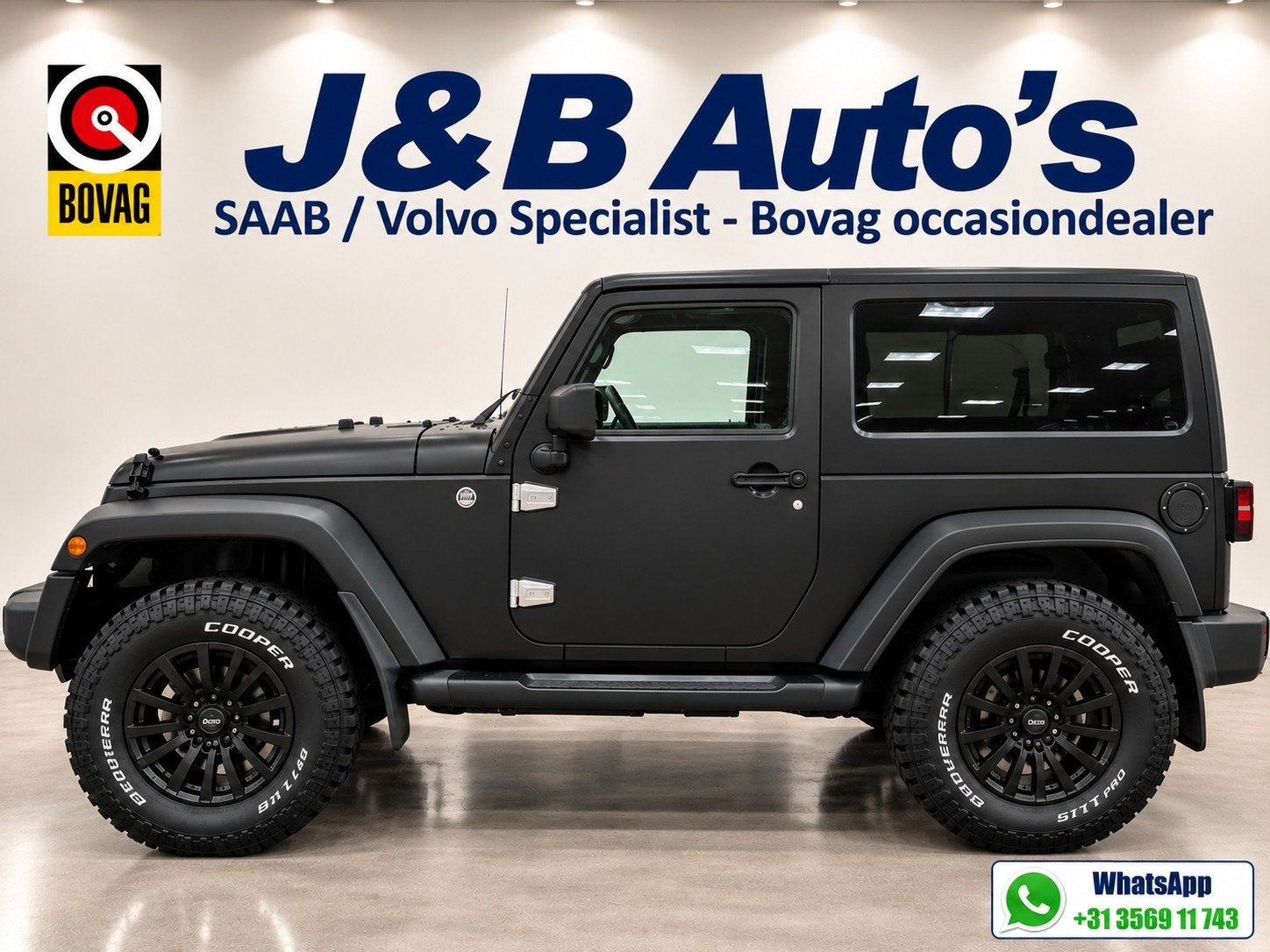Jeep Wrangler 3.6 Sahara Chelsea uitvoering Cabrio Trekhaak, Automaat, 450 kg, Gebruikt, Euro 6