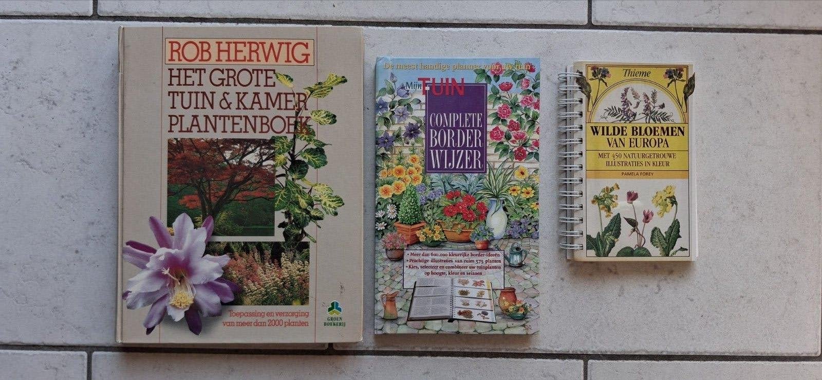 Tuinboeken: alle 3 samen voor 5,-, Boeken, Ophalen of Verzenden, Gelezen, Rob Herwig, Pamela Forey, Tuinieren en Tuinplanten