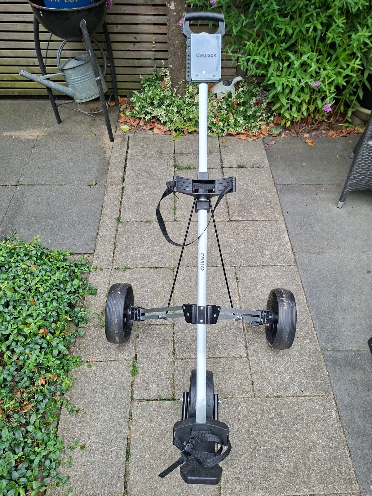 Cruiser golfkar - Handige en stevige golftrolley, Sport en Fitness, Golf, Ophalen, Gebruikt, Golfkar, Overige merken