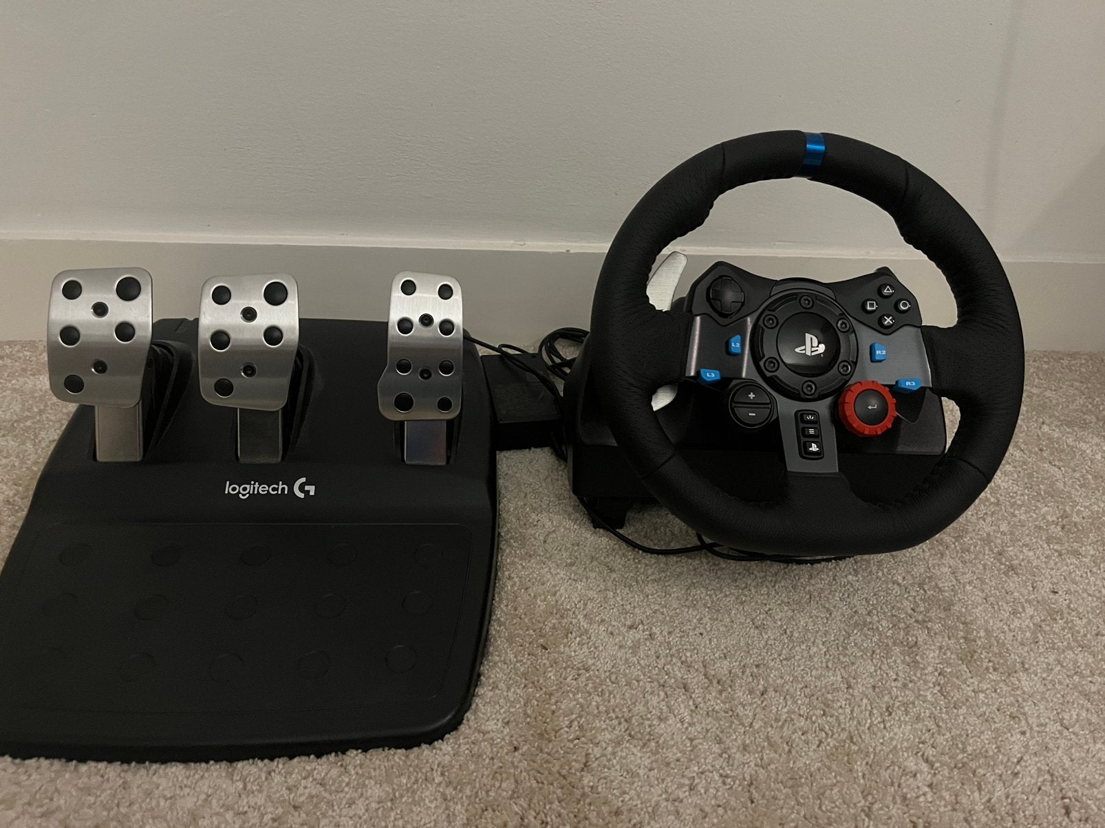 Logitech G29 Racing Wheel, Ophalen of Verzenden, Zo goed als nieuw, Stuur of Pedalen, PlayStation 4