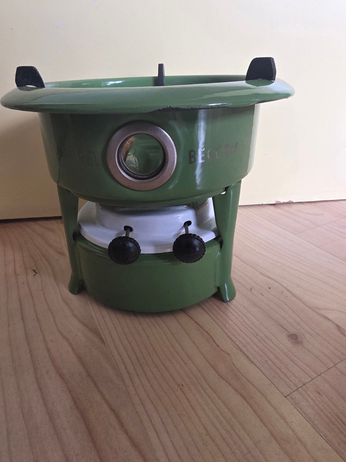 Vintage Beccon petroleumstel - puntgaaf!, Ophalen of Verzenden