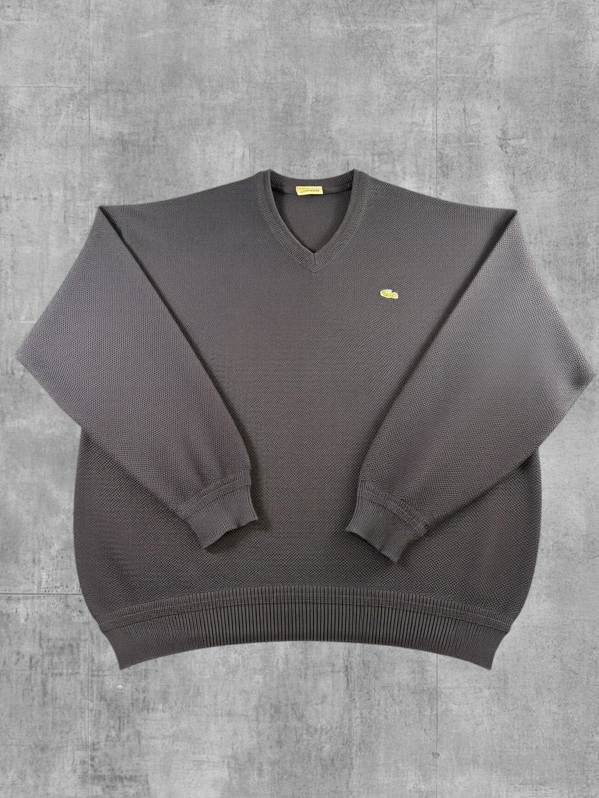 Lacoste trui zwart heren maat 3XL v-hals v-neck sweater, Verzenden, Zo goed als nieuw, Zwart