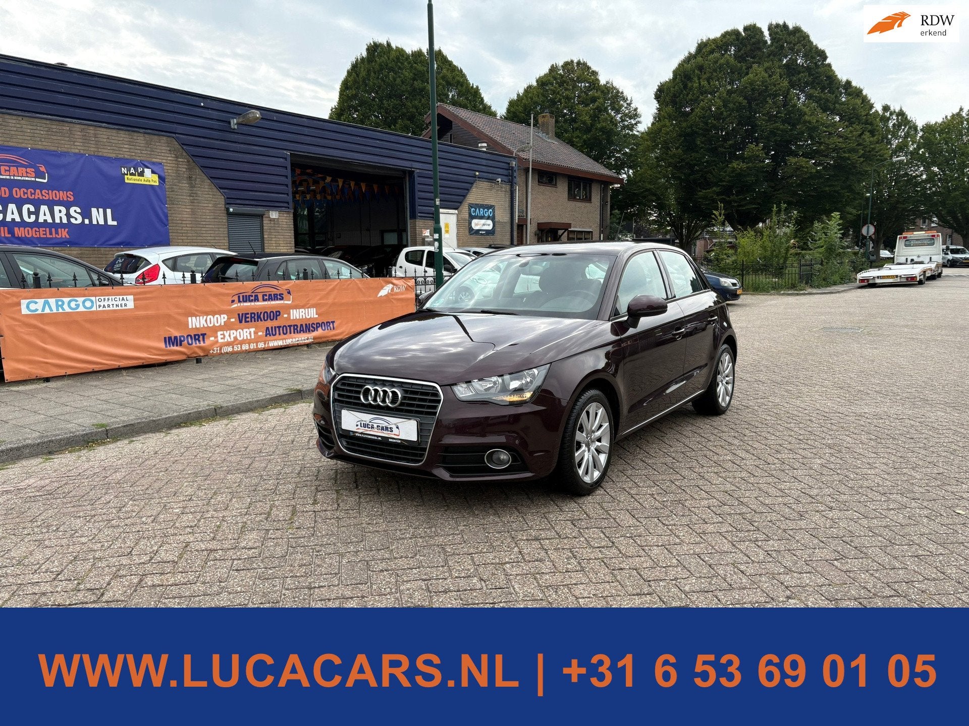 Audi A1 Sportback 1.6 TDI Pro Line S 2X SLEUTEL + BOEKJES!, Auto's, Audi, Voorwielaandrijving, Euro 5, 4 stoelen, 26 km/l