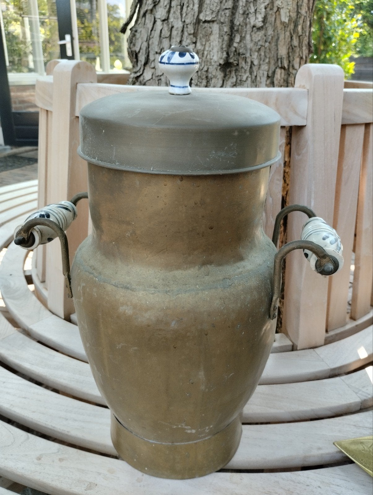 Koperen pot met deksel, Ophalen of Verzenden