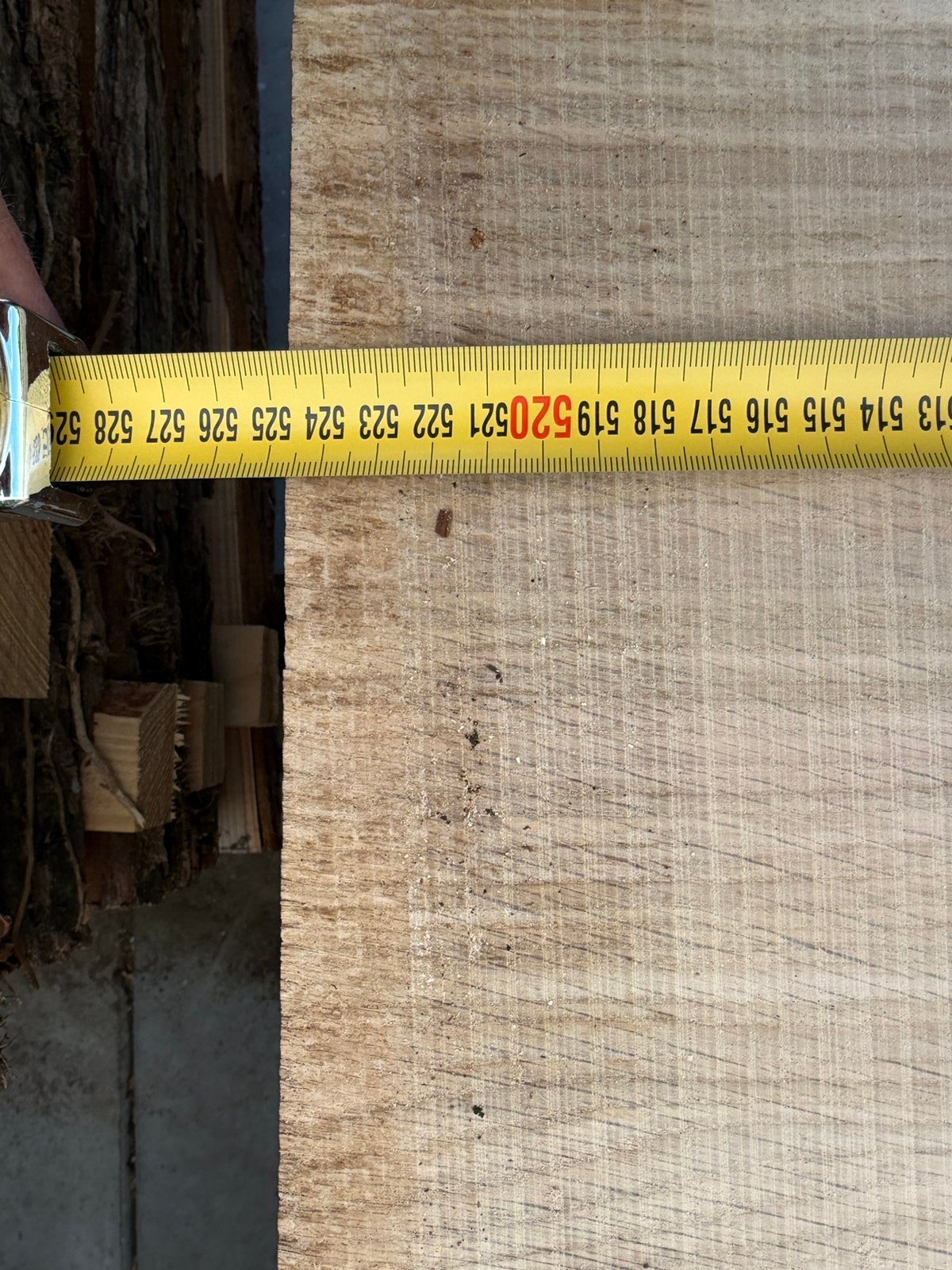Xxxl eiken boomstamtafels, Ophalen, 100 tot 150 cm, Eikenhout, 200 cm of meer