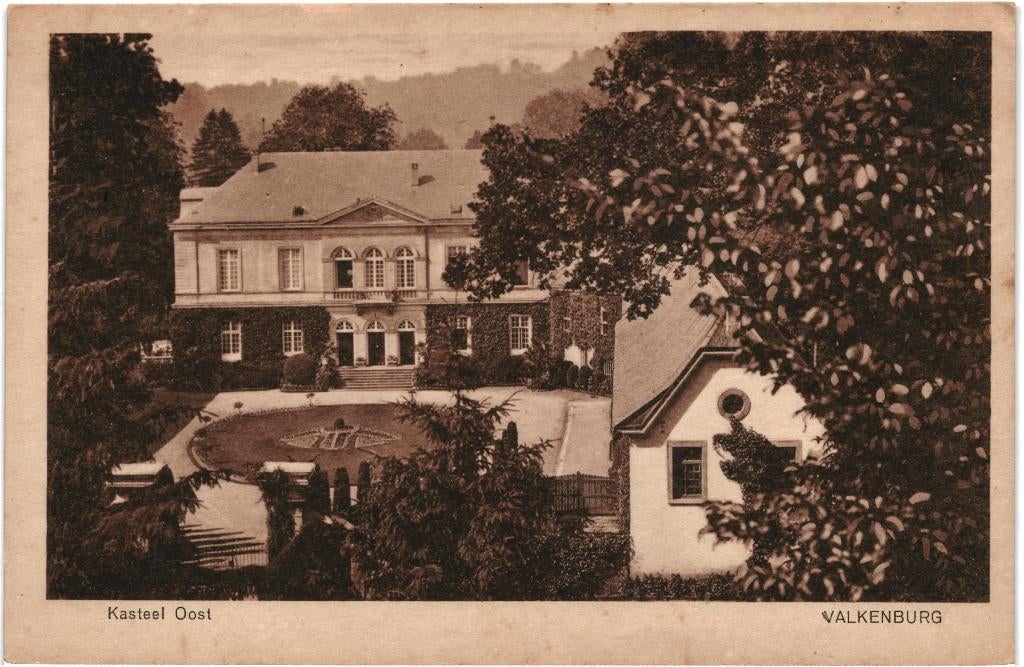 913666 Valkenburg Kasteel oost Nette oude kaart Onbeschreven, Verzamelen, Ansichtkaarten | Nederland, Ongelopen, Limburg, 1920 tot 1940