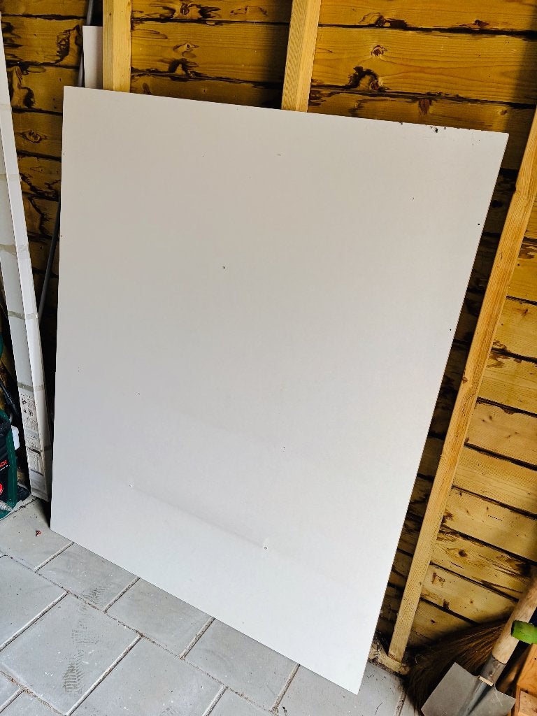 Houtspaanplaat 150x120 cm gratis, Doe-het-zelf en Verbouw, Ophalen, Gebruikt, Plank, 50 mm of meer