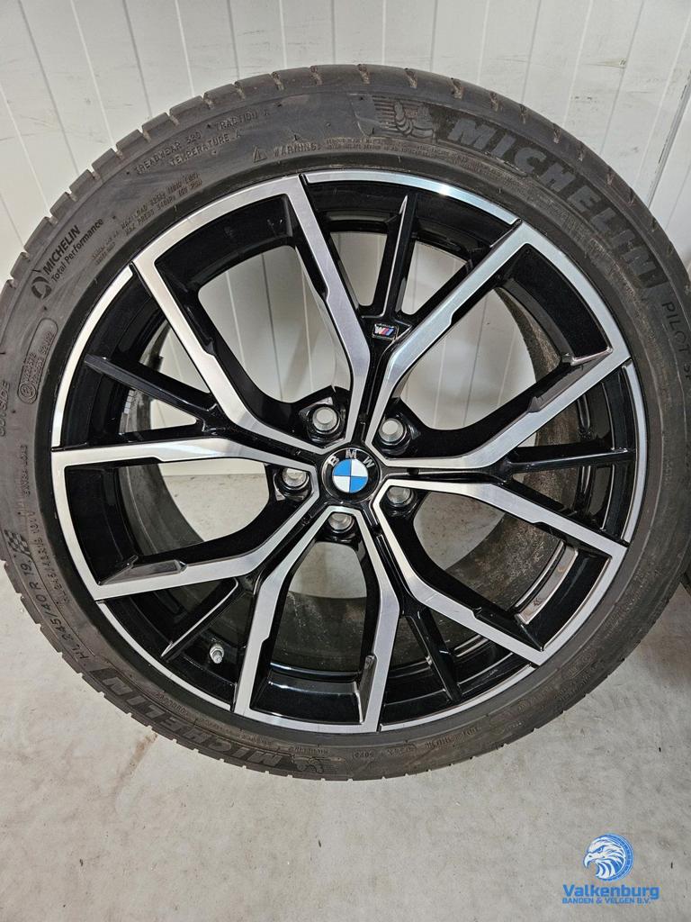 6mm! Originele BMW 5 serie G30 G31 Style 845M 19 inch zwarte, Auto-onderdelen, Banden en Velgen, 19 inch, -, -, Banden en Velgen