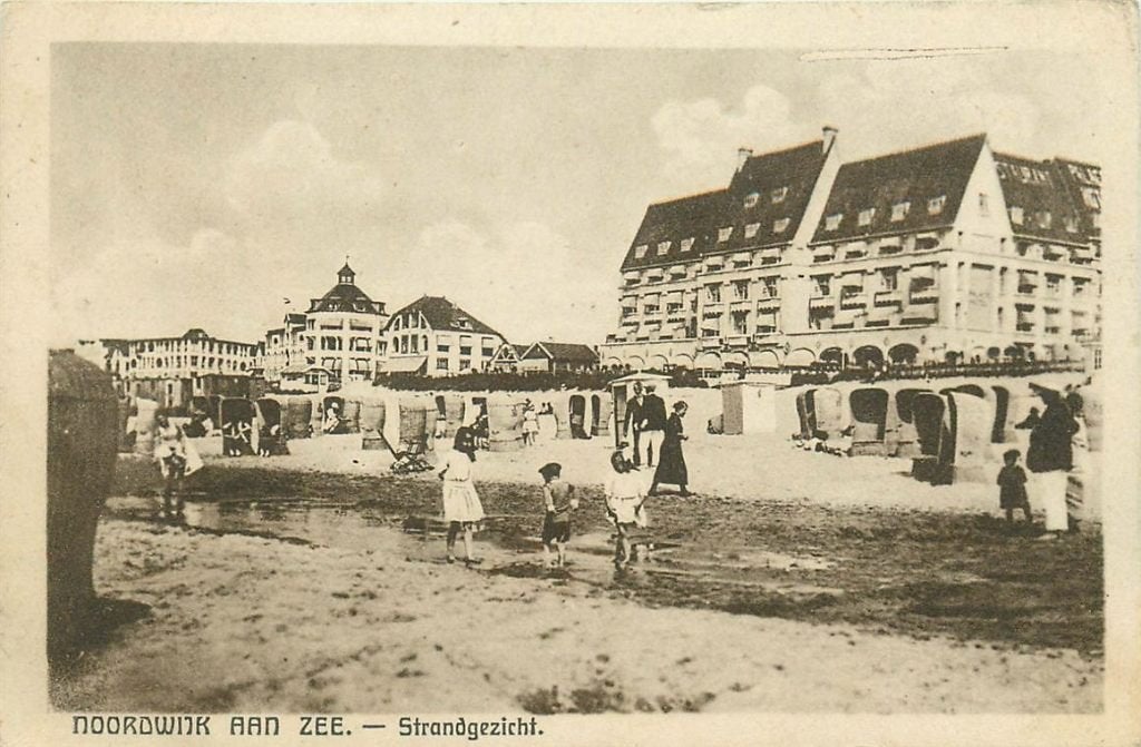 702-020-009 Noordwijk Aan Zee Strandgezicht, Verzenden, Voor 1920, Zuid-Holland