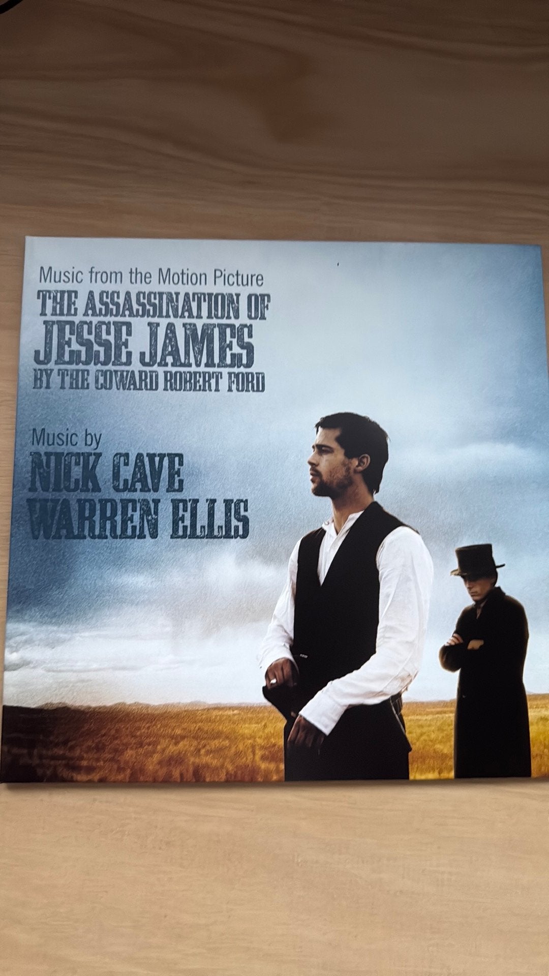 Nick Cave & Warren Ellis - Jesse James soundtrack colored lp, Ophalen of Verzenden, Zo goed als nieuw, 12 inch, Orkest of Ballet