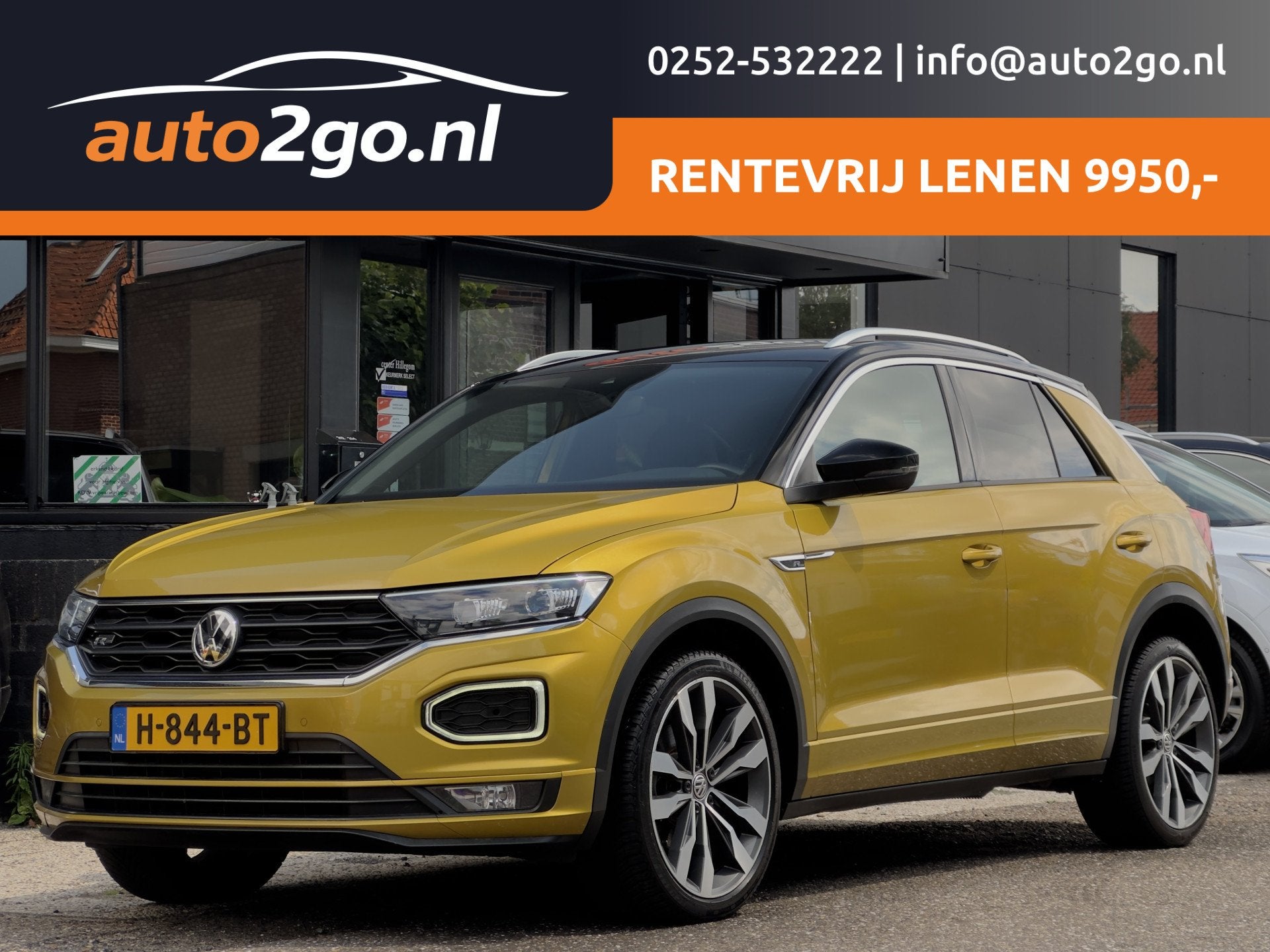Volkswagen T-Roc 1.5 TSI AUT7 R-LINE-SPORT NAVI CAMERA DIGI-, Auto's, Volkswagen, Euro 6, 150 pk, Grijs, SUV of Terreinwagen
