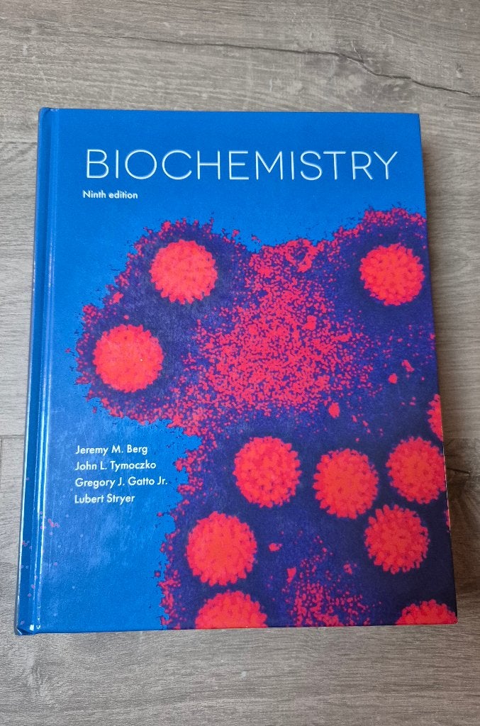 Biochemistry 9th Edition, Boeken, Ophalen of Verzenden, Beta, Zo goed als nieuw, HBO