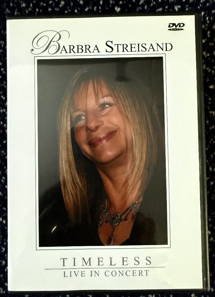 Muziek DVD Barbra Streisand ‘Timeless Live in Concert’, Alle leeftijden, Ophalen of Verzenden, Zo goed als nieuw, Concert