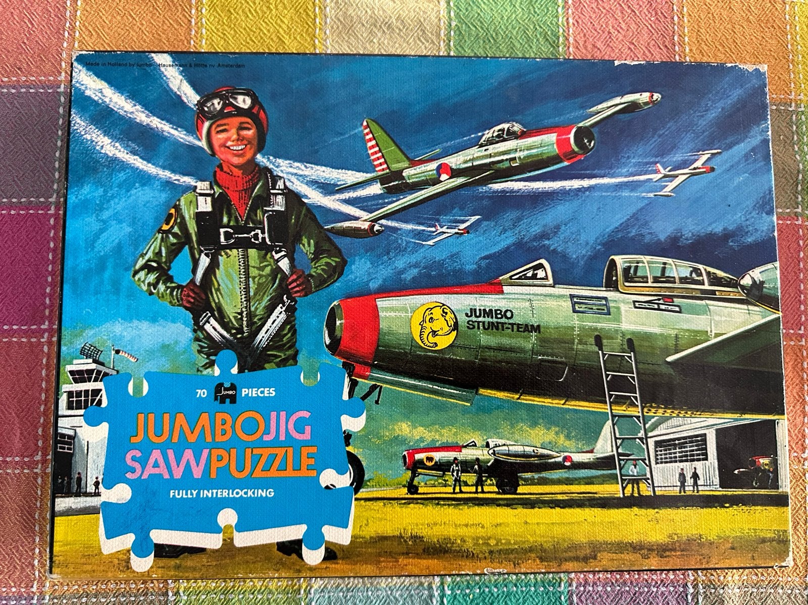 Vintage Jumbo Puzzels uit de jaren '60 - Set van 3, Ophalen of Verzenden, Meer dan 50 stukjes, Gebruikt, 6 jaar of ouder