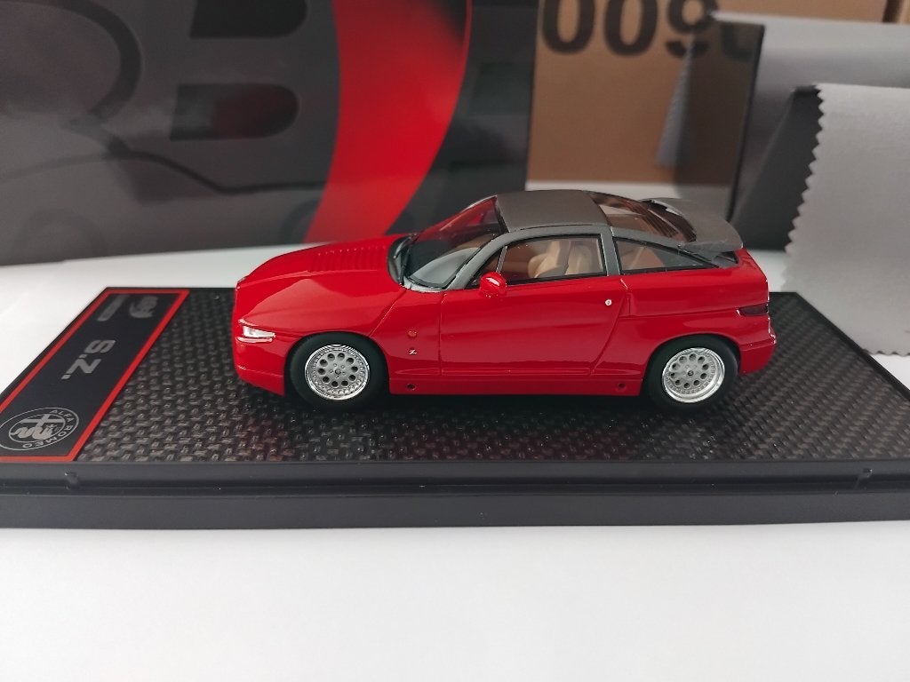 Alfa Romeo SZ Zagato 1989, 1/43, BBR, Hobby en Vrije tijd, Overige merken, BBR, Auto, .