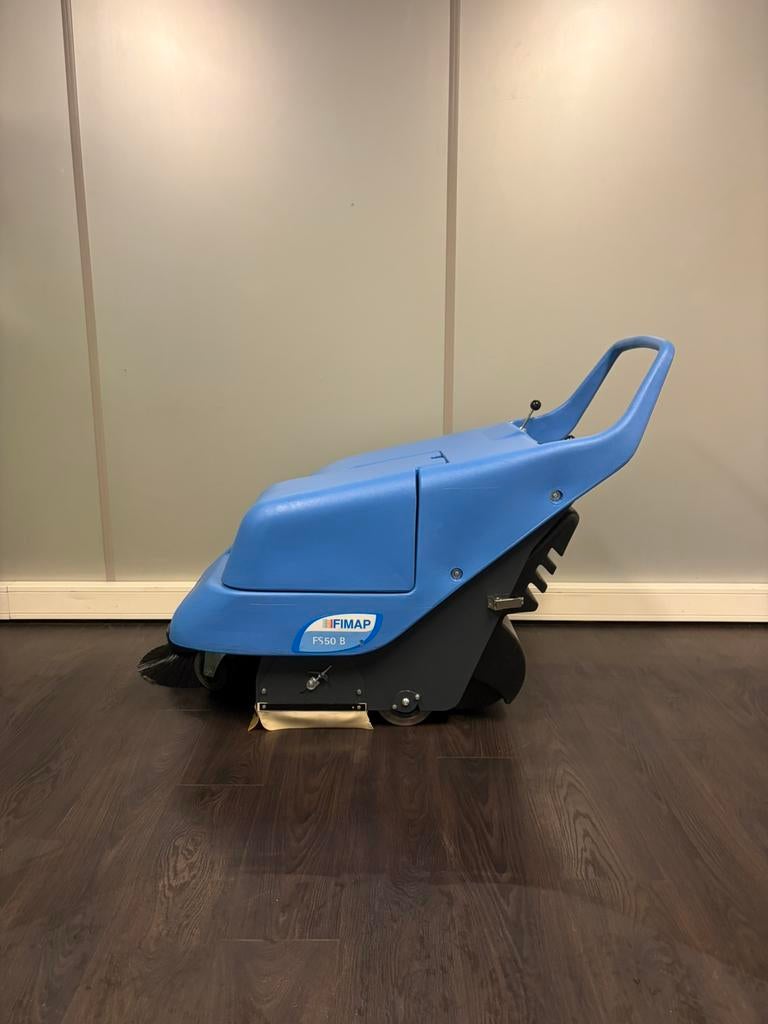 Veegmachine | Fimap FS50 | Nieuw accupakket, Tuin en Terras, Veegmachines, Ophalen of Verzenden, Gebruikt