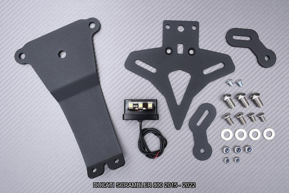 Korte Kentekenplaathouder DUCATI SCRAMBLER 800 2015 - 2022, Motoren, Ophalen of Verzenden, Nieuw
