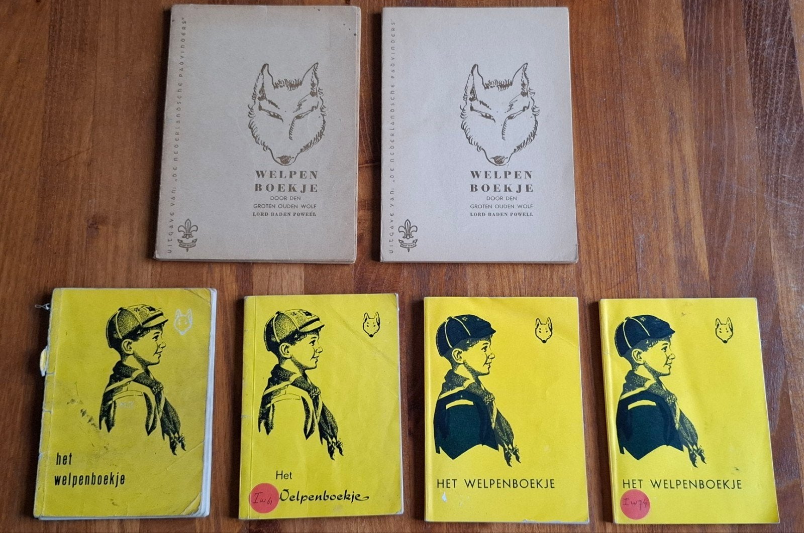 Scouting Welpenboekjes, Ophalen of Verzenden, Gebruikt, Boek of Tijdschrift