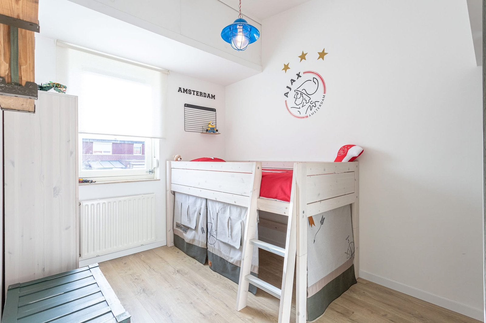 Halfhoogslaper lifetime, Kinderen en Baby's, Kinderkamer | Stapelbedden en Hoogslapers, Ophalen, Gebruikt, Halfhoogslaper