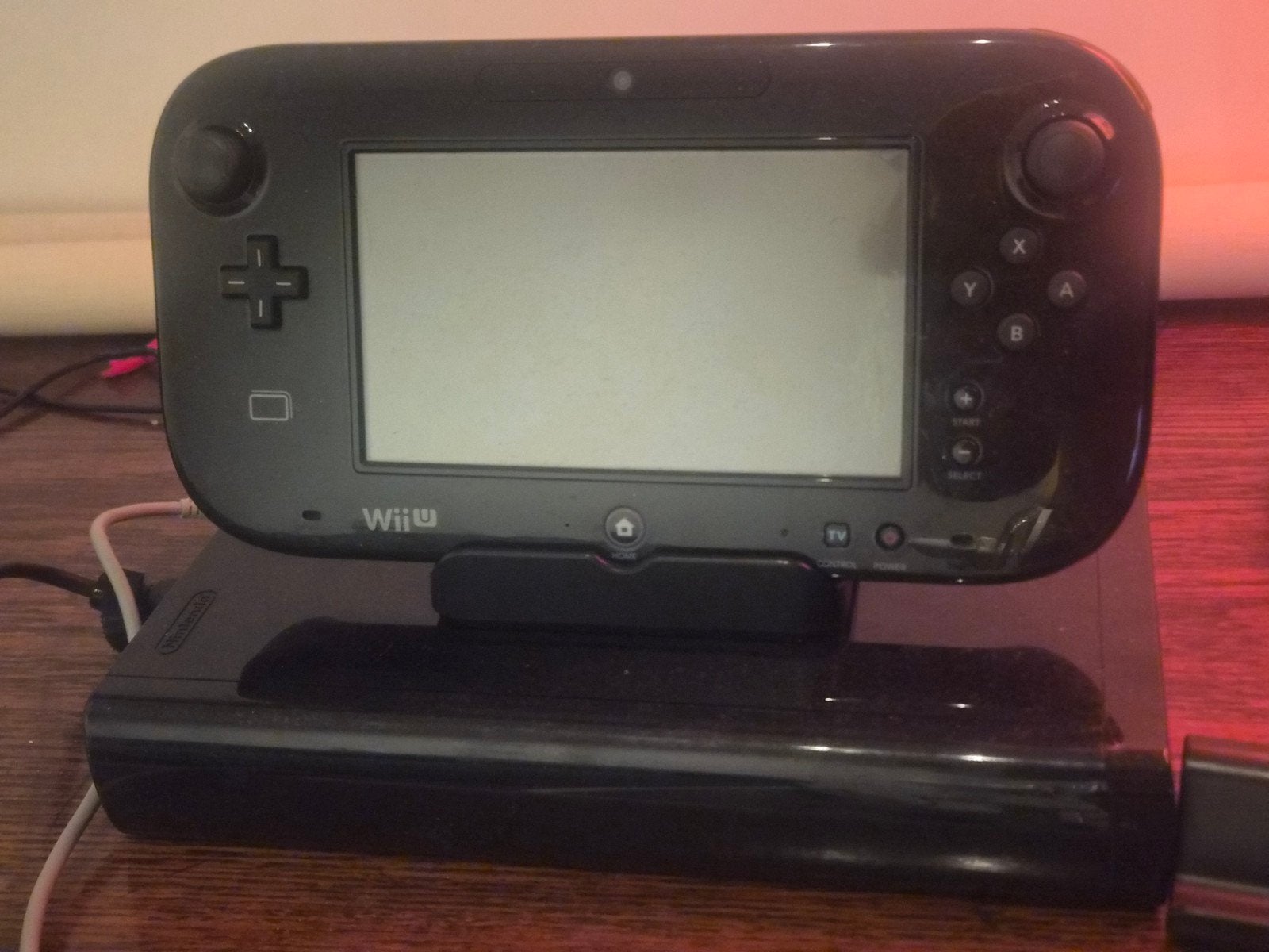 Nintendo Wii U GamePad Zwart - Gebruikt, Spelcomputers en Games, Spelcomputers | Nintendo Wii U, Ophalen of Verzenden, Gebruikt