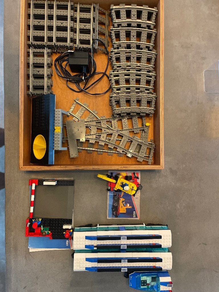 Lego set 4561/4525 trein 9v, Overige thema's, Lego, Ophalen of Verzenden, Zo goed als nieuw