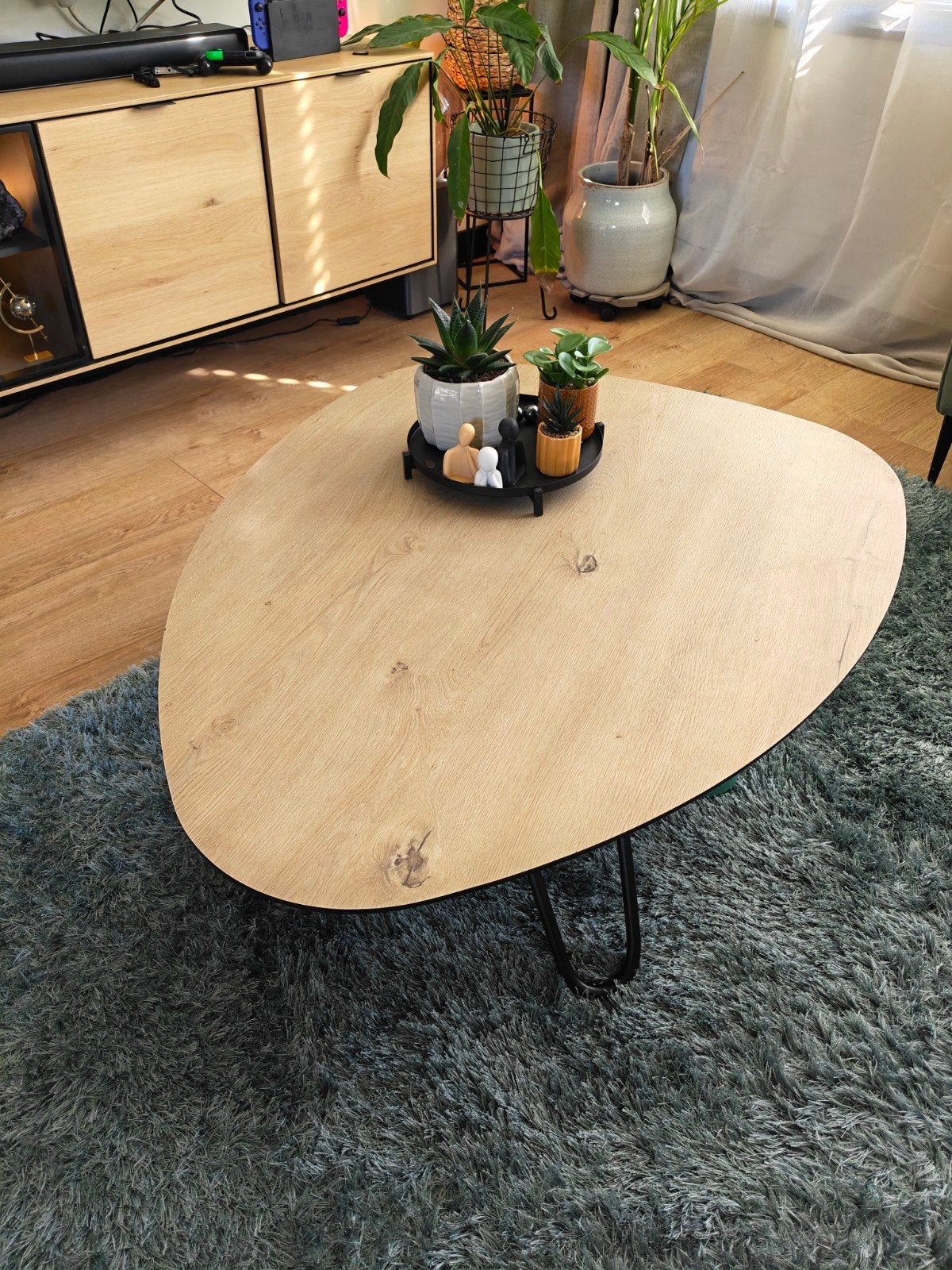 salontafel van xooon, Ophalen, 100 tot 150 cm, 50 tot 100 cm, Zo goed als nieuw