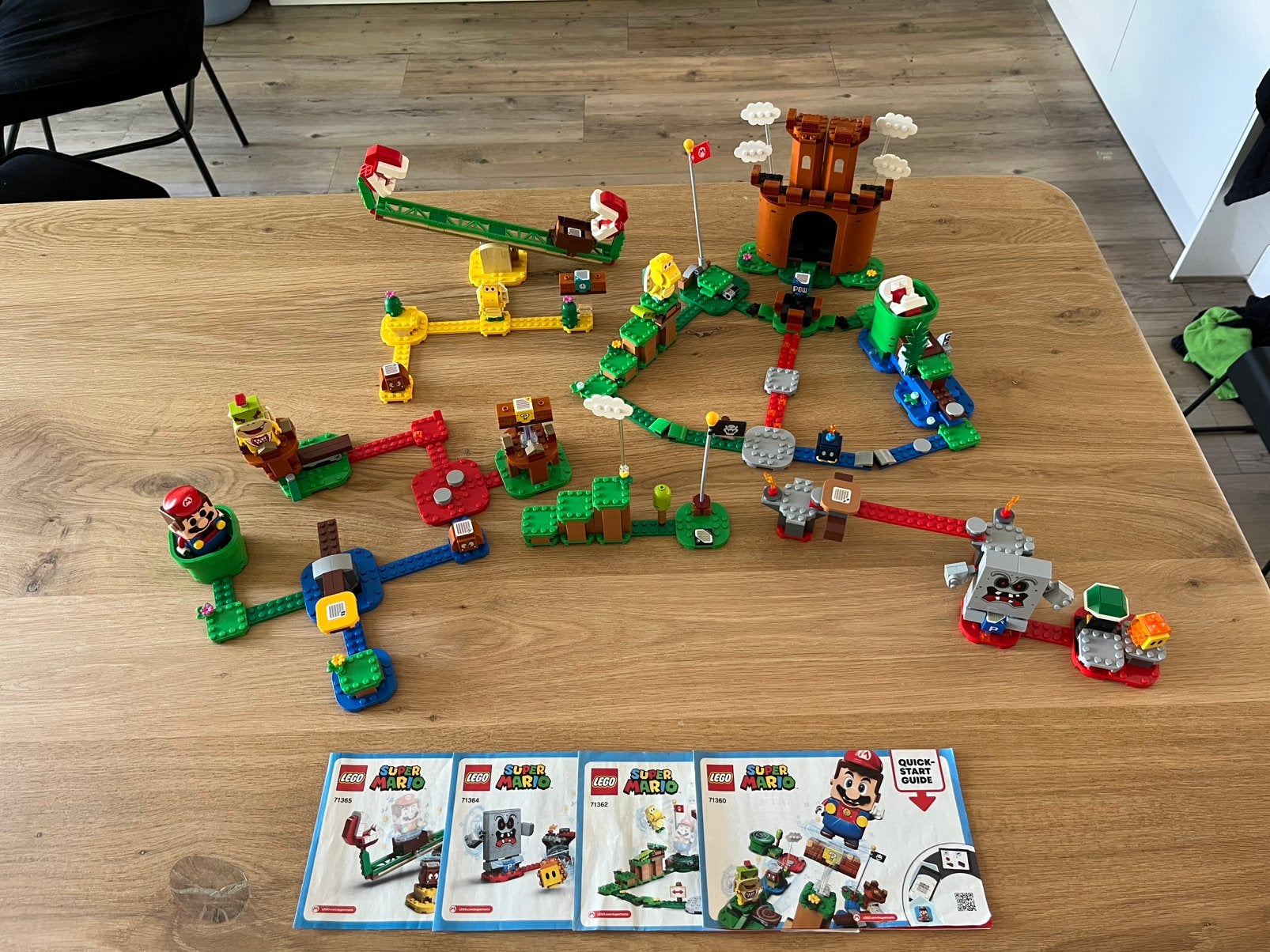 LEGO Super Mario  4 Sets, Kinderen en Baby's, Speelgoed | Duplo en Lego, Overige thema's, Lego, Compleet, Ophalen of Verzenden