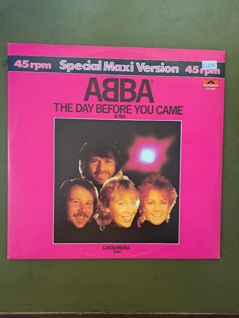 Abba The Day Before You Came EP, Verzenden, Originele persing, Zo goed als nieuw, Pop