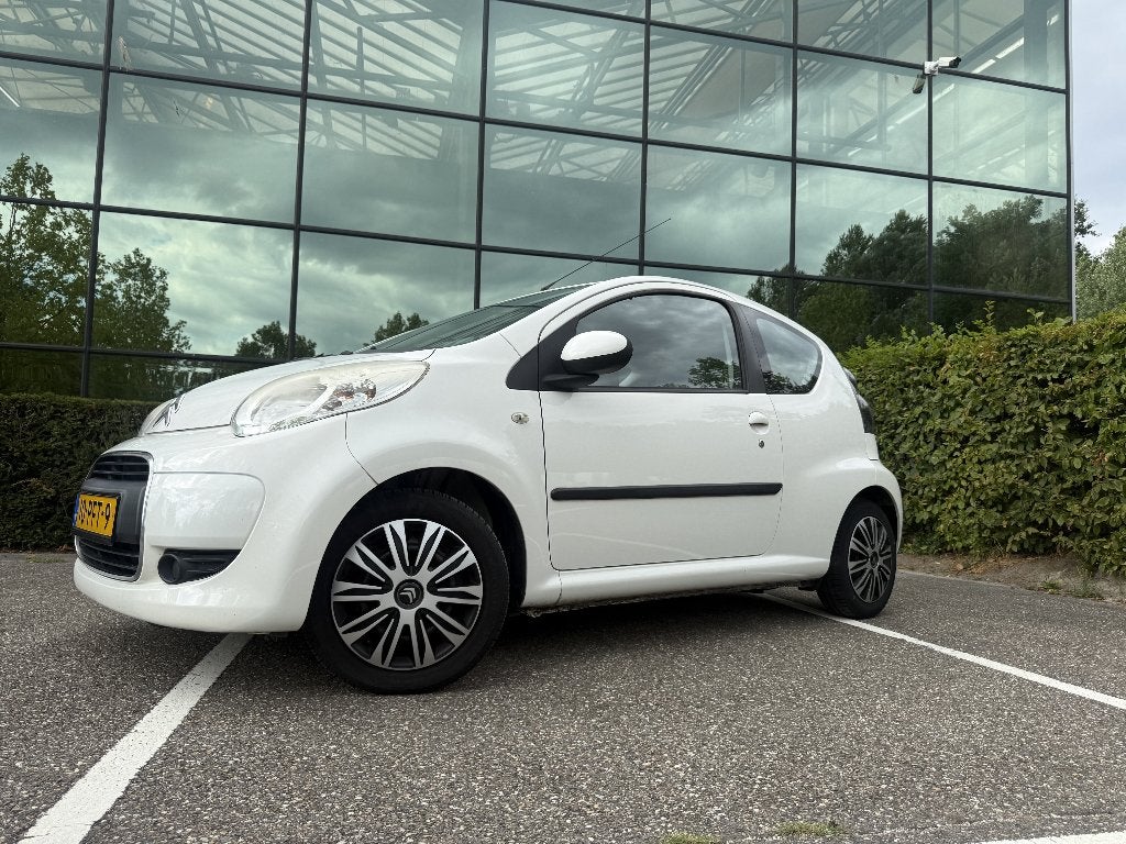 Citroën C1 1.0 3-DRS 2011 Wit, Voorwielaandrijving, Stof, 4 stoelen, C1