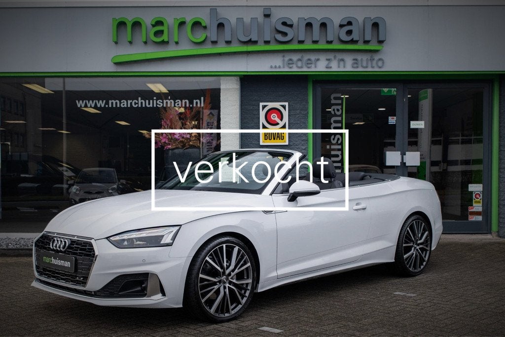 Audi A5 Cabriolet 40 TFSI Advanced Edition / LEDER / MASSAGE, 12 maanden, Gebruikt, 4 cilinders, 4 stoelen
