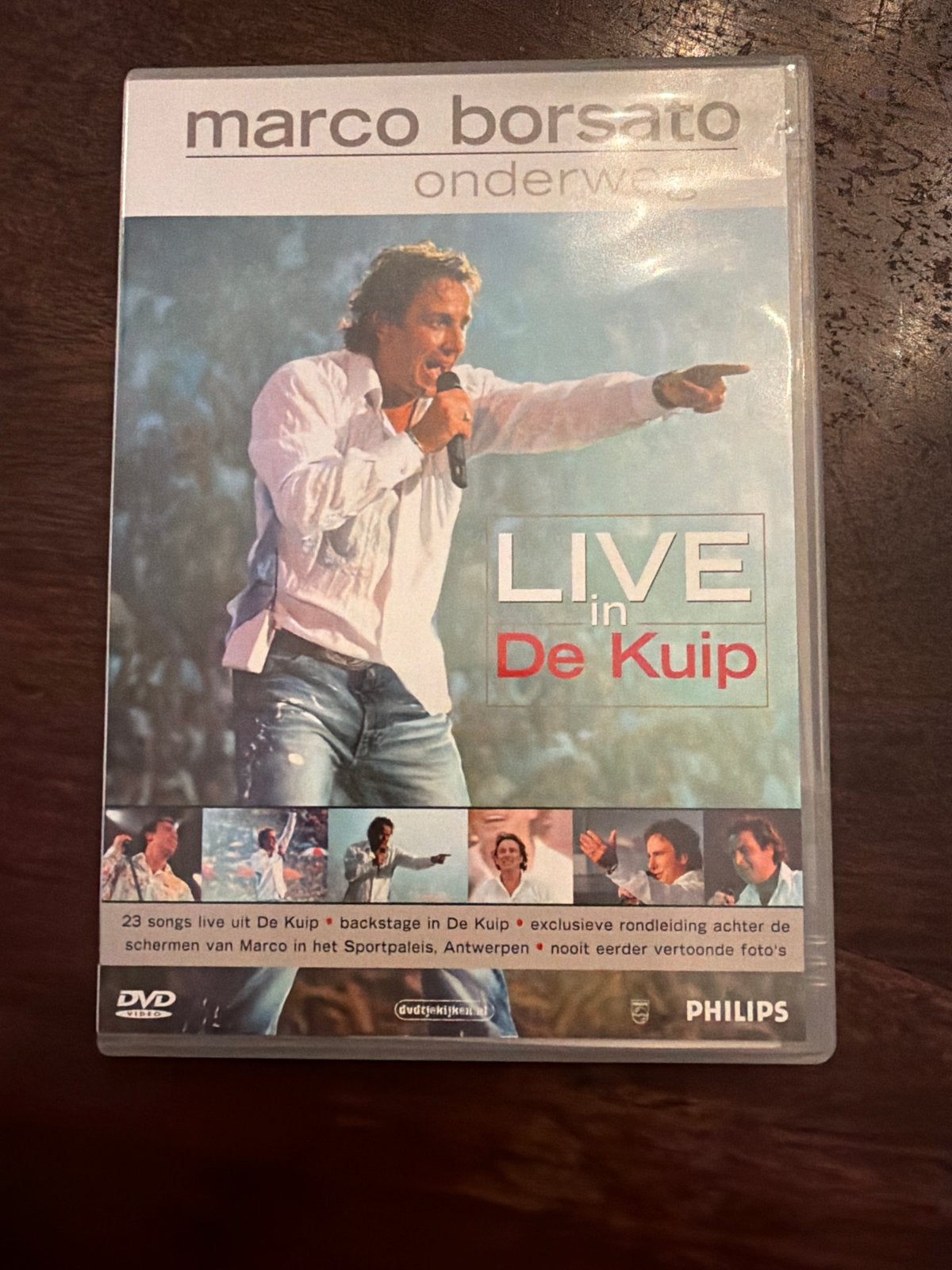 Marco Borsato - Onderweg: Live in De Kuip DVD, Alle leeftijden, Nederlands, Concert, Gebruikt