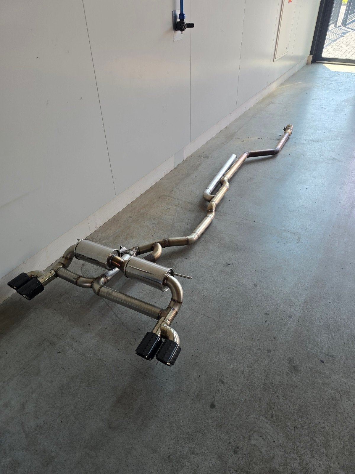 BMW 3-serie F30/F31 b48 Uitlaat met klep en carbon tips, Ophalen, Gebruikt, BMW