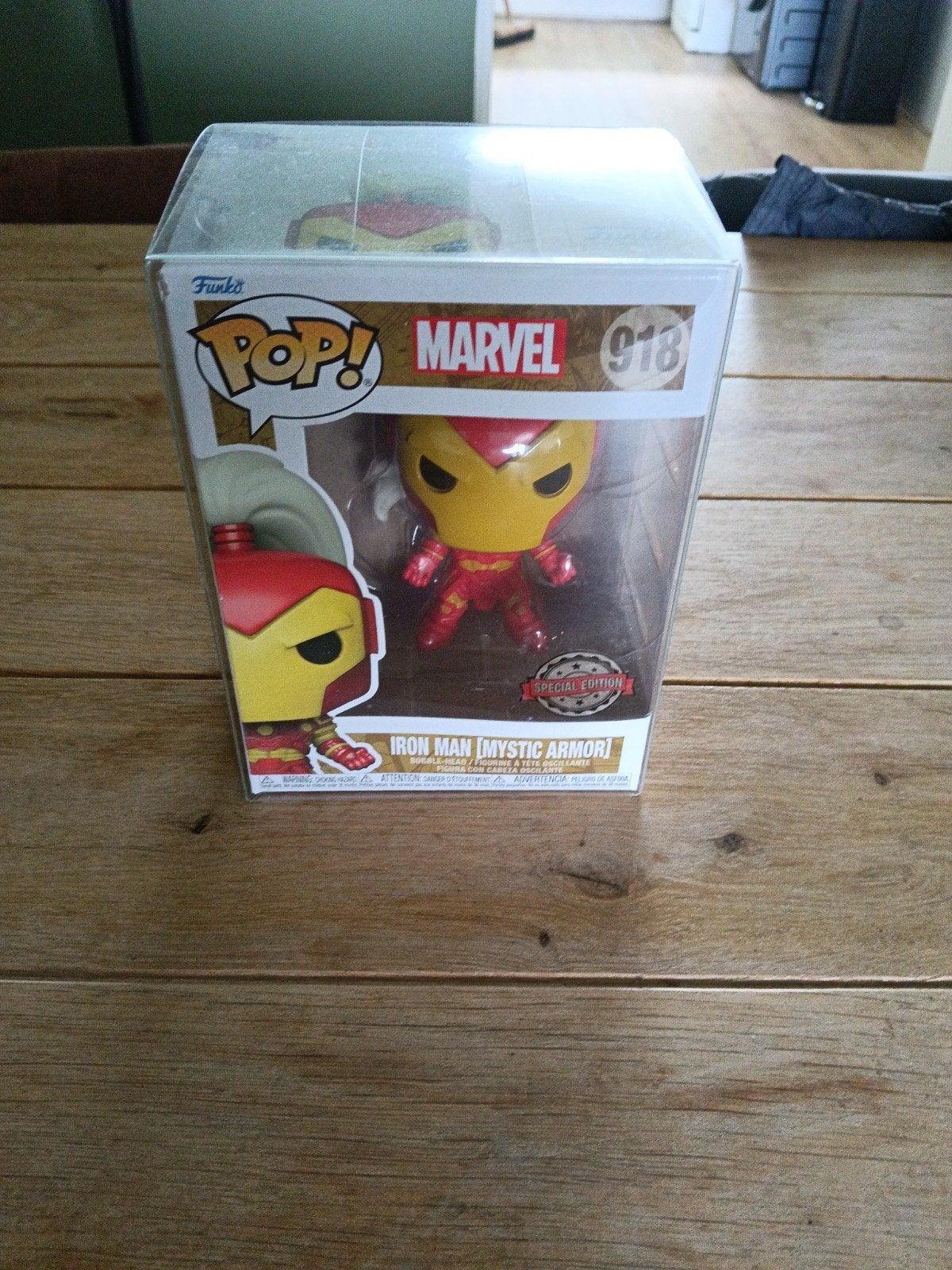 Funko Pop Iron Man, Ophalen