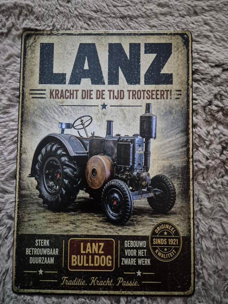 Lanz reclamebord, Verzamelen, Merken en Reclamevoorwerpen, Ophalen of Verzenden, Nieuw, Reclamebord