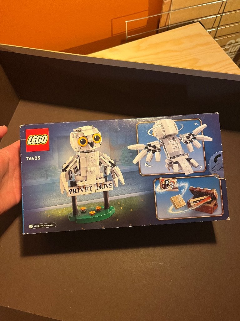 LEGO #76425 Harry Potter Uil Hedwigh, Lego, Ophalen of Verzenden, Complete set, Harry Potter