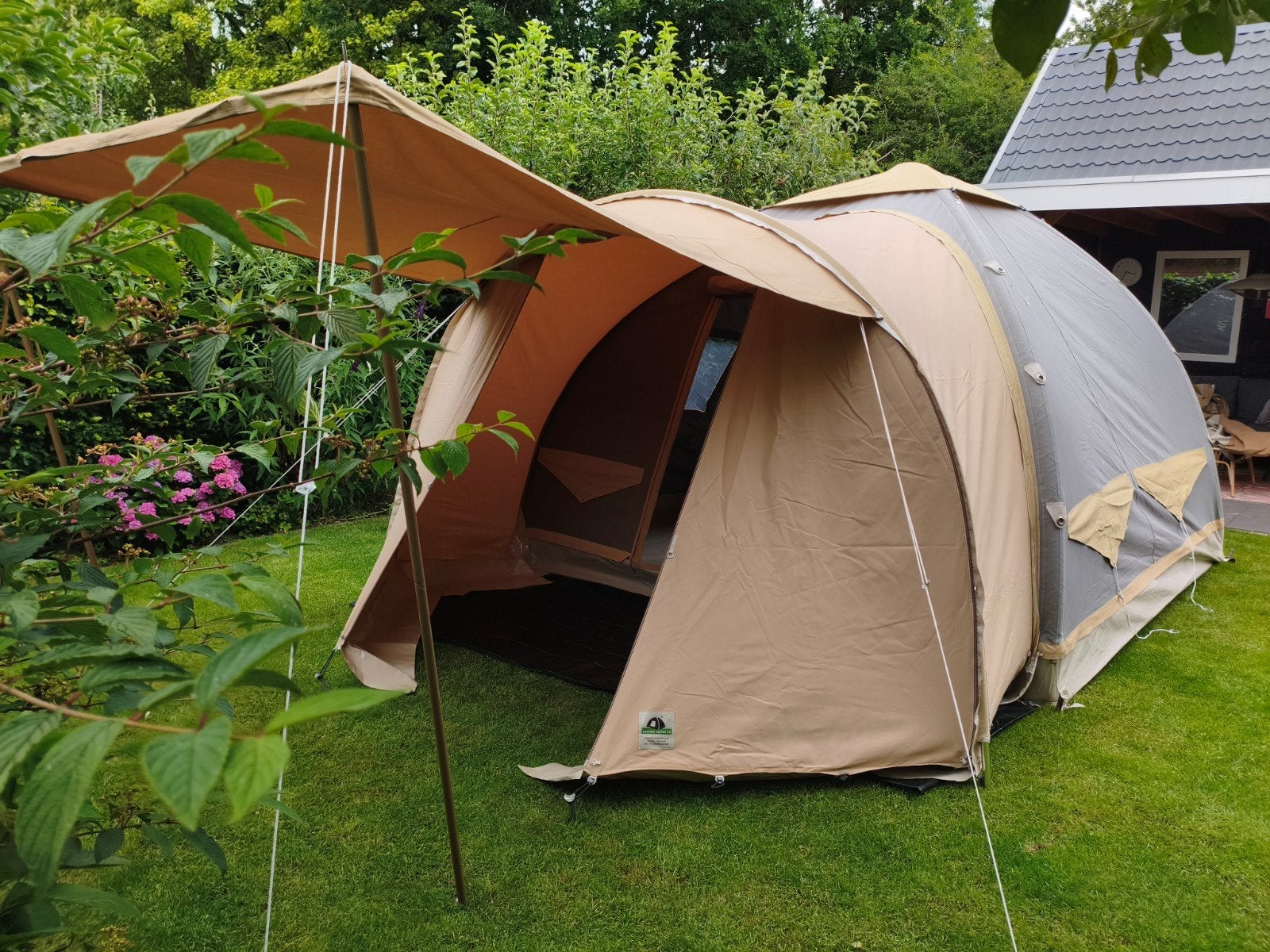 Geweldige Karsten oppompbare tent 300, Ophalen, Gebruikt, Tot en met 4