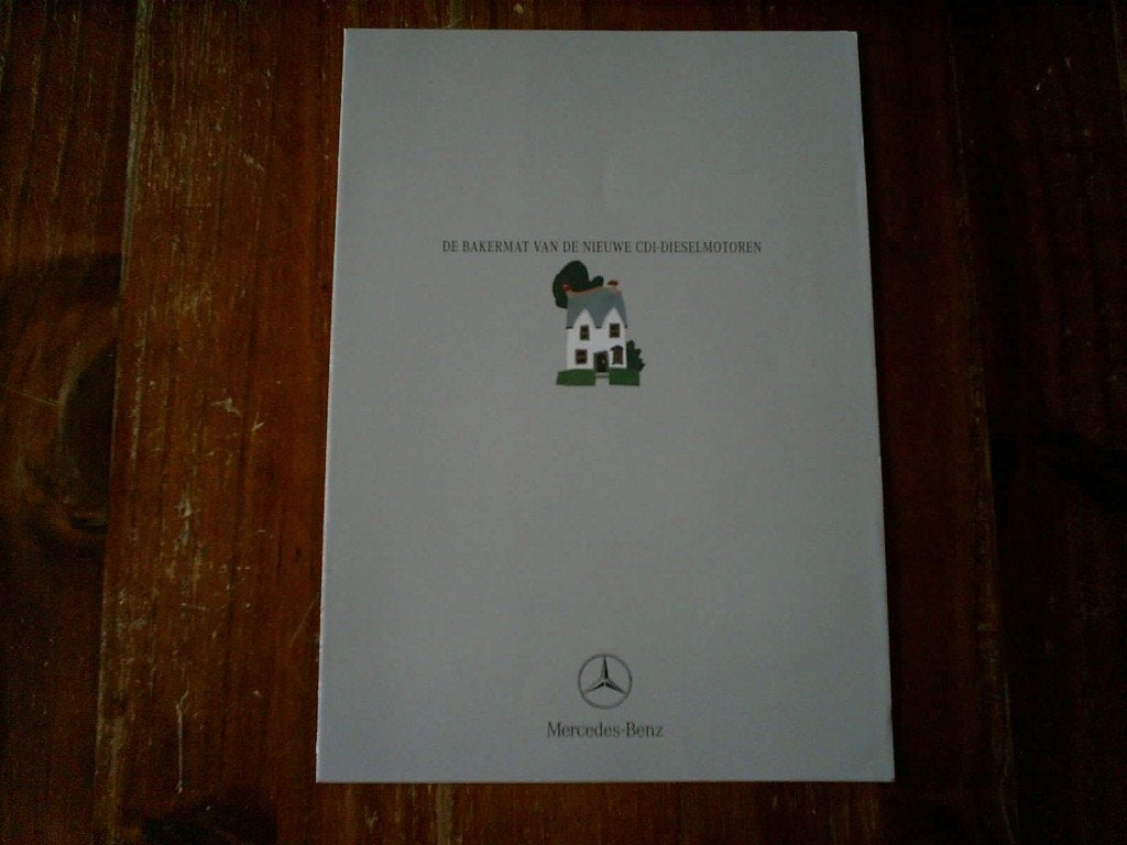 Mercedes De Bakermat van de Nieuwe CDi Diesel Motoren, Verzenden, Zo goed als nieuw, Mercedes