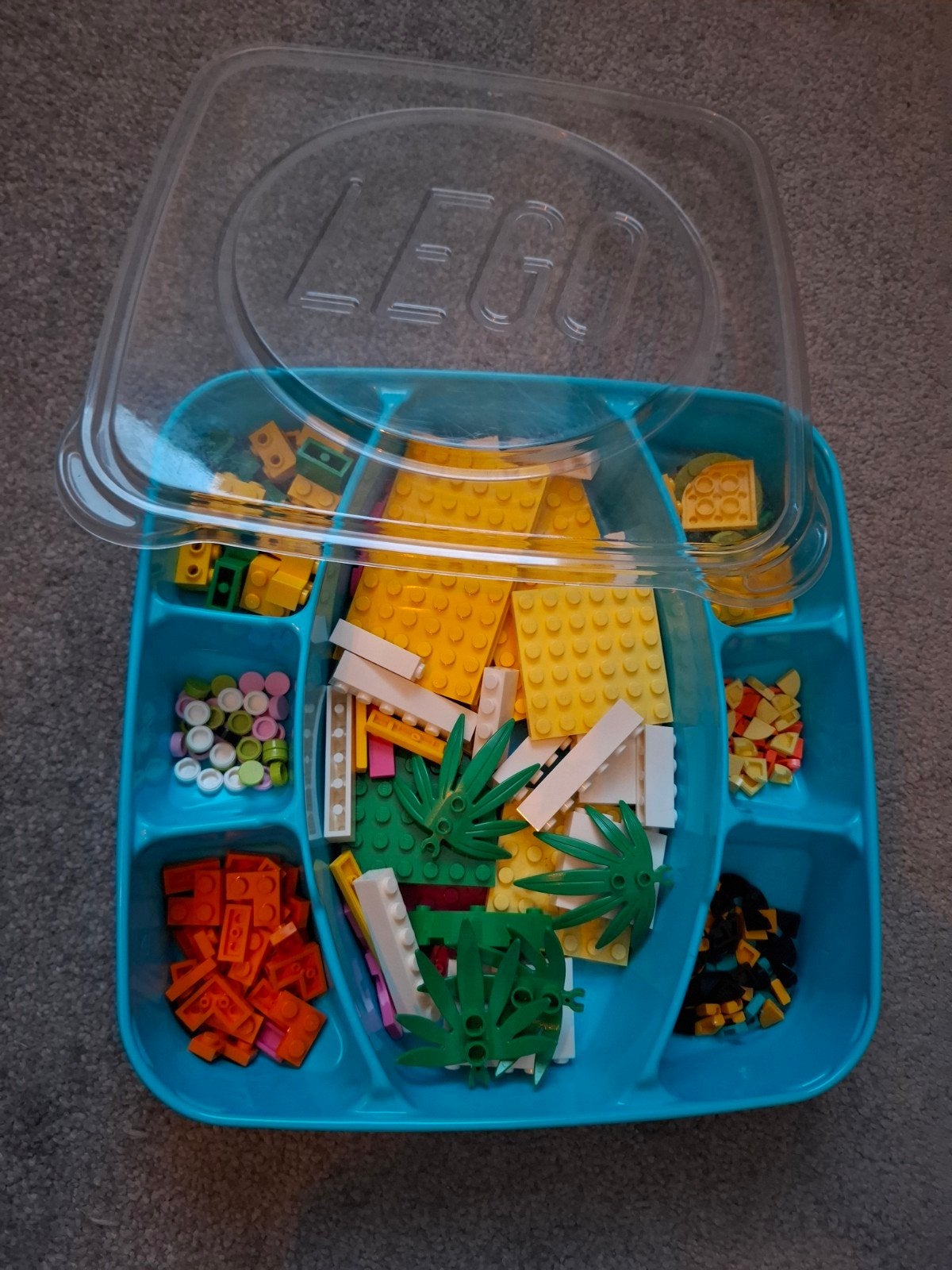 LEGO DOTS 41906 Ananas pennenbakje - compleet, Ophalen, Gebruikt, Overige merken