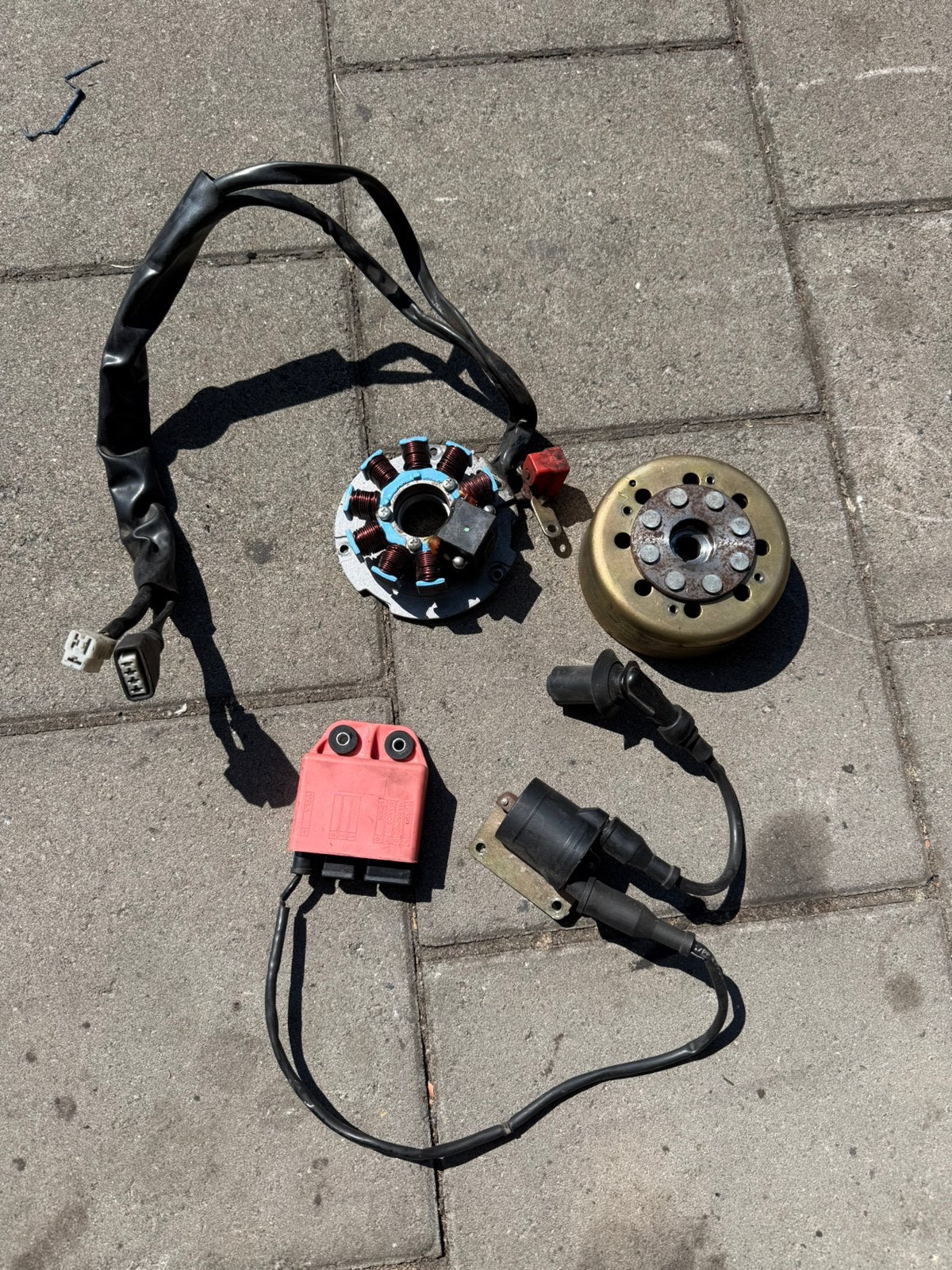 Ontstekingsset runner 125/180 lc compleet werkend!, Motoren, Ophalen of Verzenden