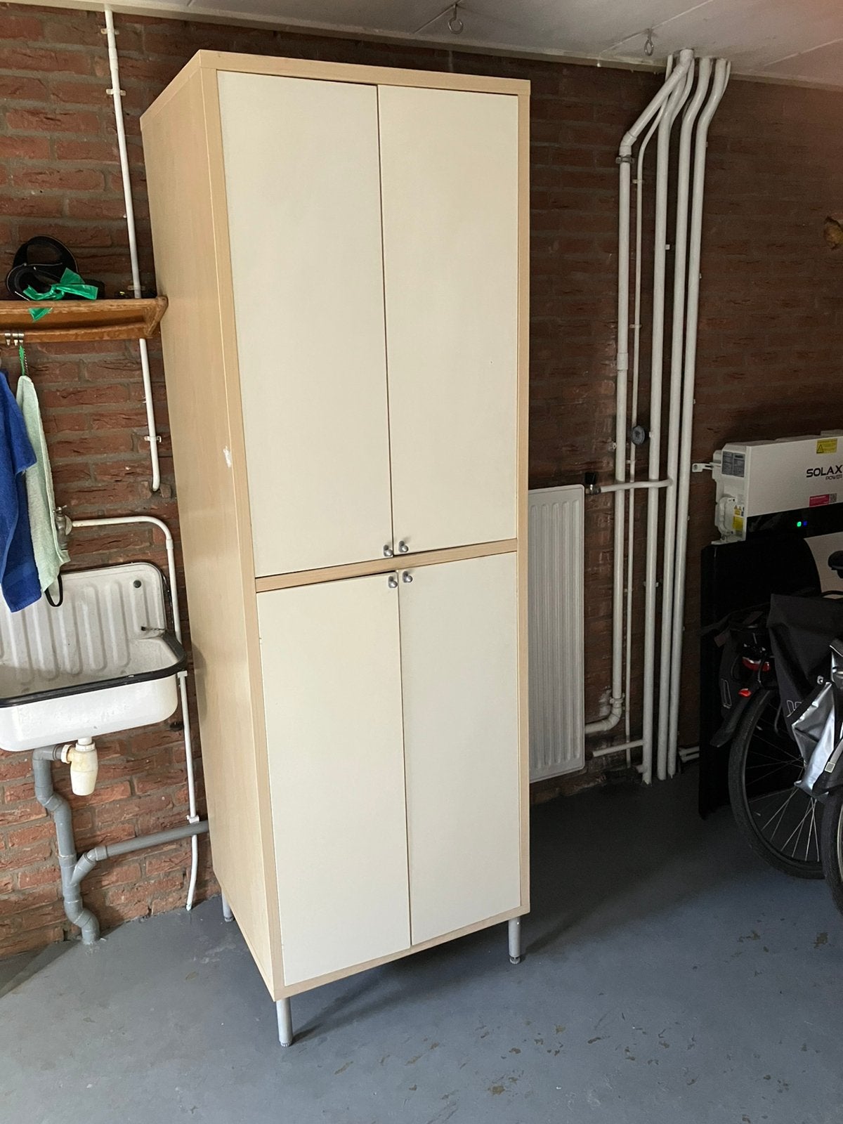 Opbergkast 60 cm diep, 70 cm breed, 210 cm hoog, Ophalen, Gebruikt