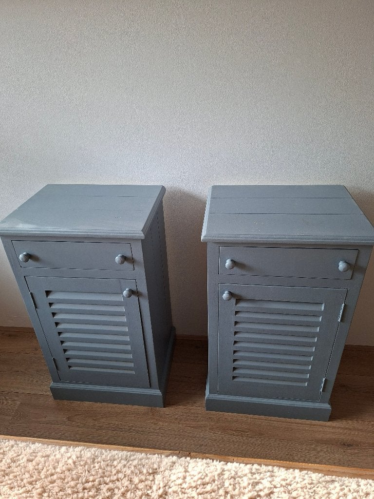 nachtkastjes Riviera Maison, Huis en Inrichting, Slaapkamer | Nachtkastjes, Ophalen, Gebruikt, Minder dan 45 cm, 70 cm of meer