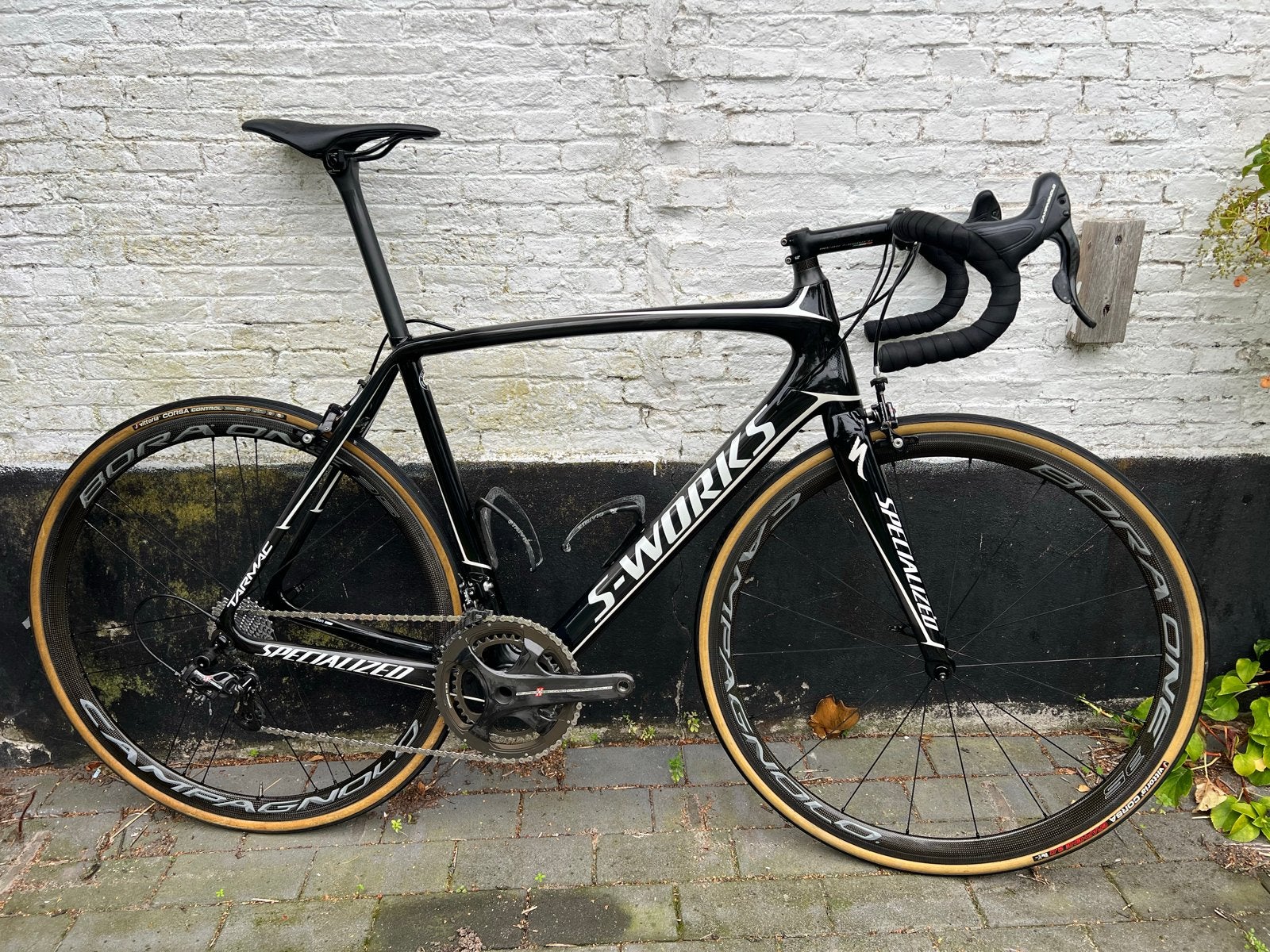 Specialized S-Works Tarmac SL5 met Campagnolo Super Record, 28 inch, Gebruikt, Carbon, 57 tot 61 cm