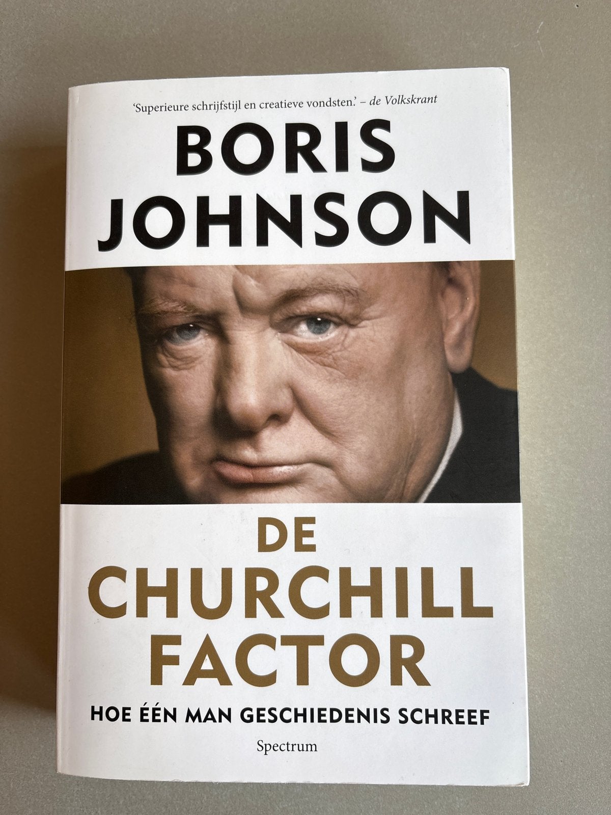 Boris Johnson - De Churchill Factor (Boek), Boeken, Ophalen of Verzenden, Zo goed als nieuw